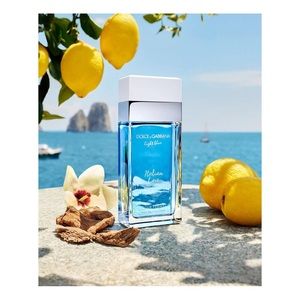 • DOLCE & GABANNA LIGHT BLUE: ITALIAN LOVE PERFUME 1.6 oz. •